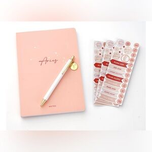 NEW Gartner Studios Aries Astrology Casebound Flex Journal Set, 5.75x8.125